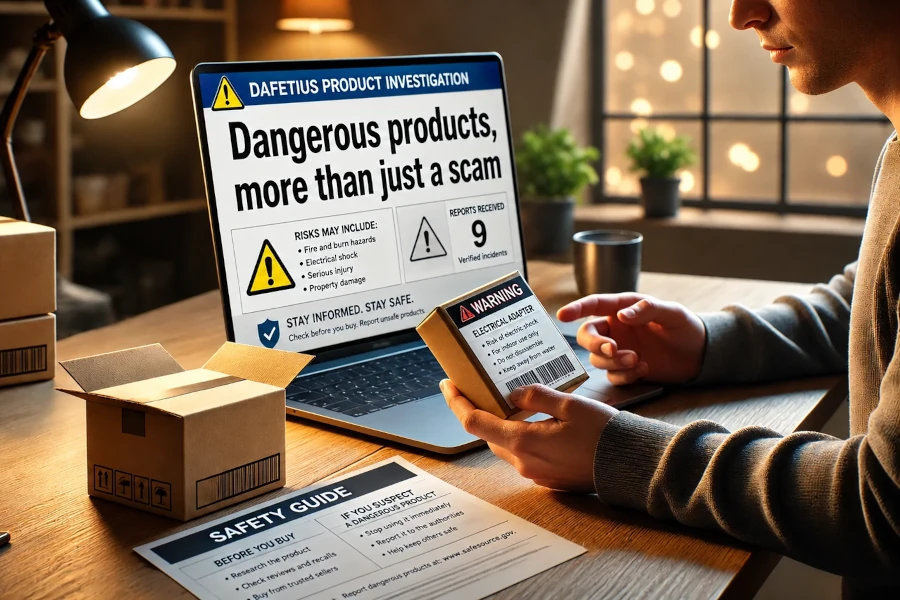 Produits dangereux sur marketplaces : au-delà de la simple arnaque Produits dangereux sur marketplaces : au-delà de la simple arnaque